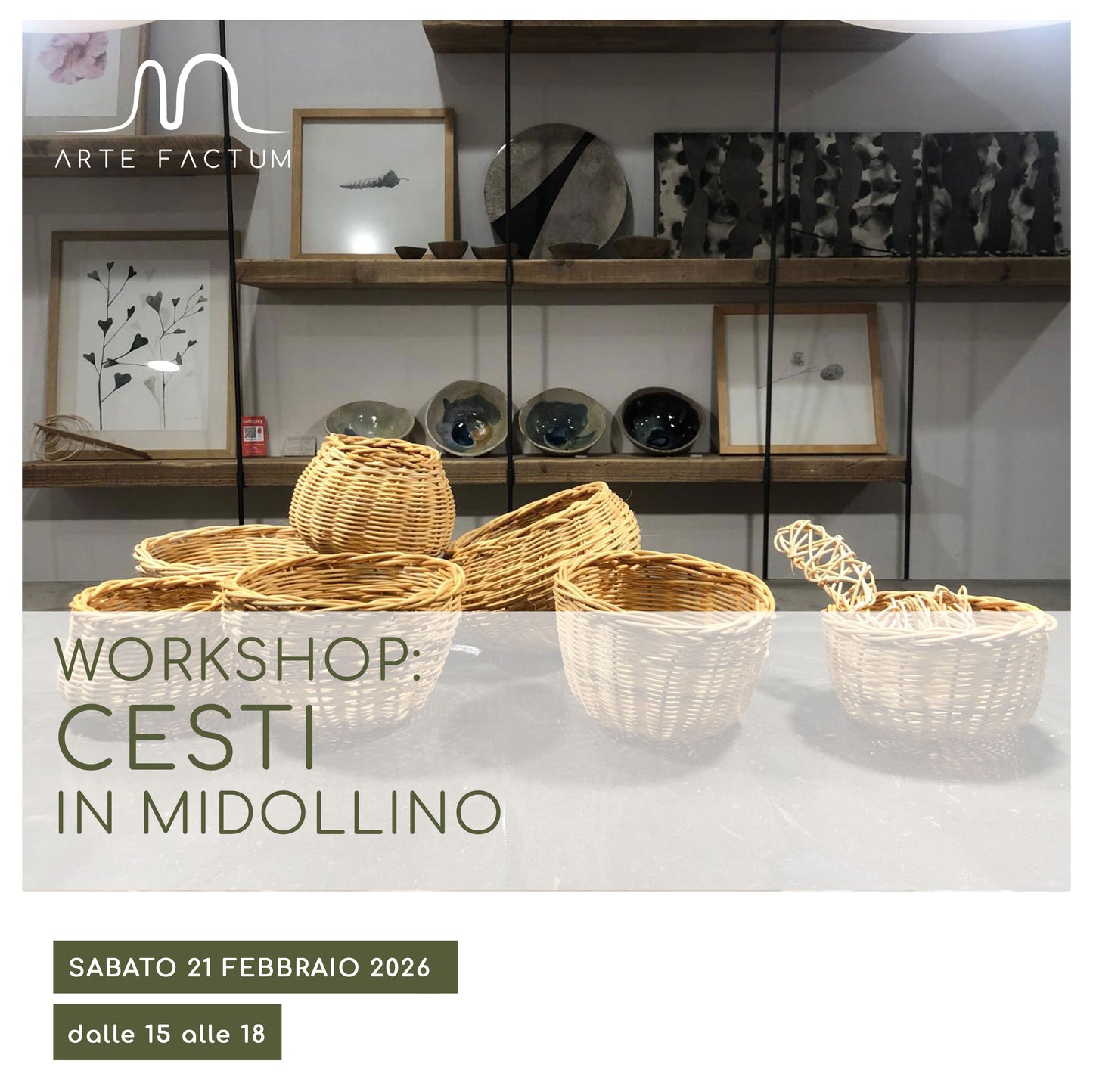 Workshop cesti midollino