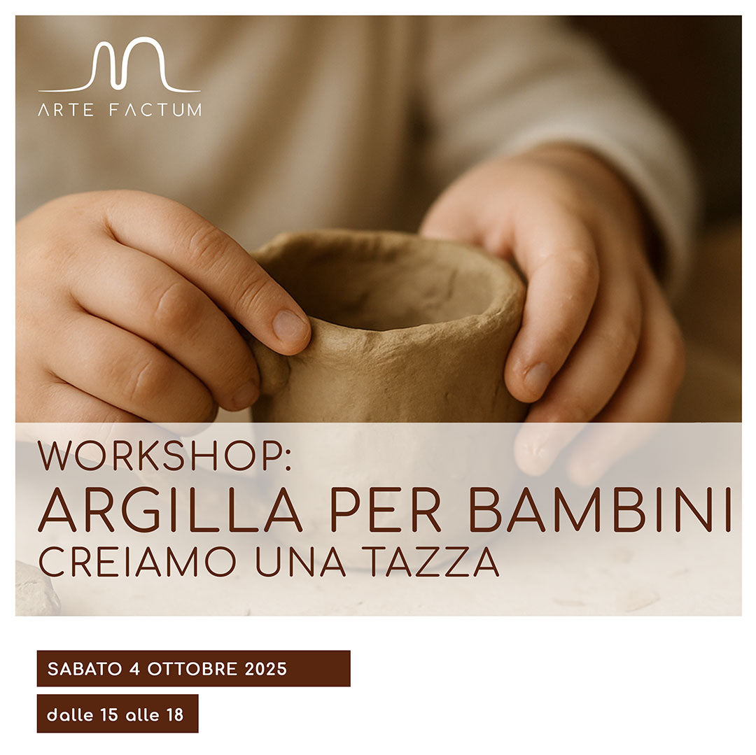 Workshop argilla per bambini