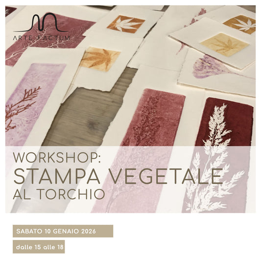 Workshop stampa vegetale
