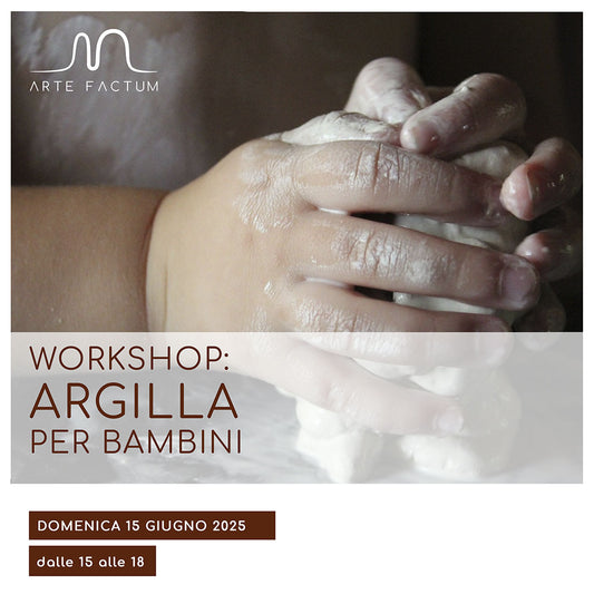 Workshop argilla per bambini