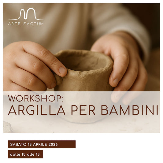Workshop argilla per bambini