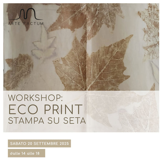 Workshop Ecoprint stampa su seta