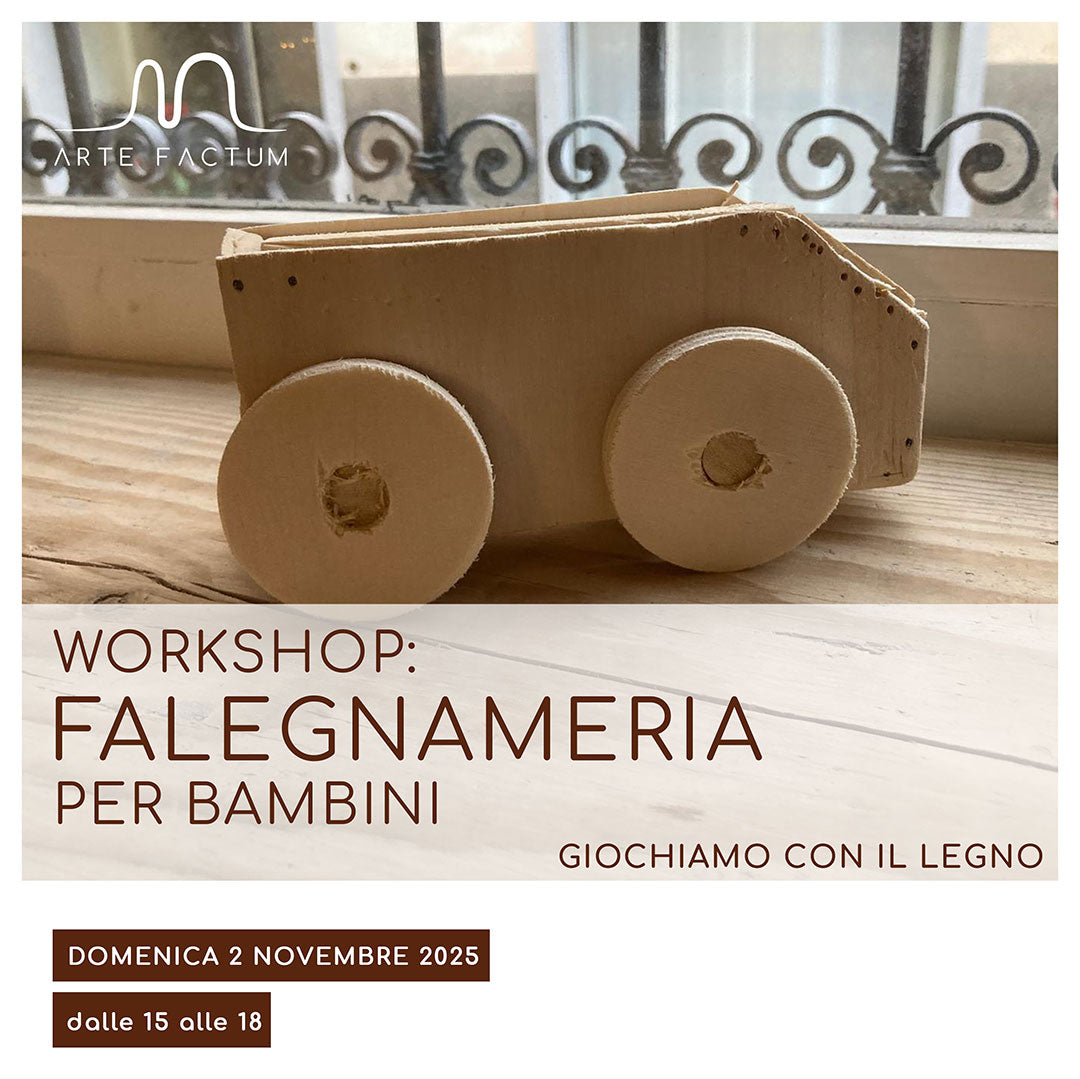 Workshop falegnameria per bambini
