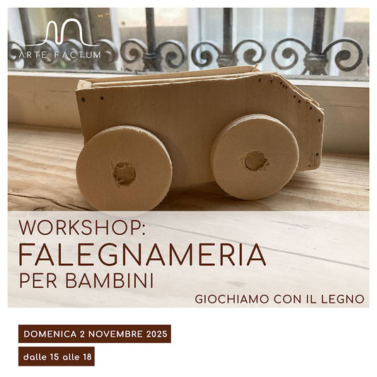 Workshop falegnameria per bambini