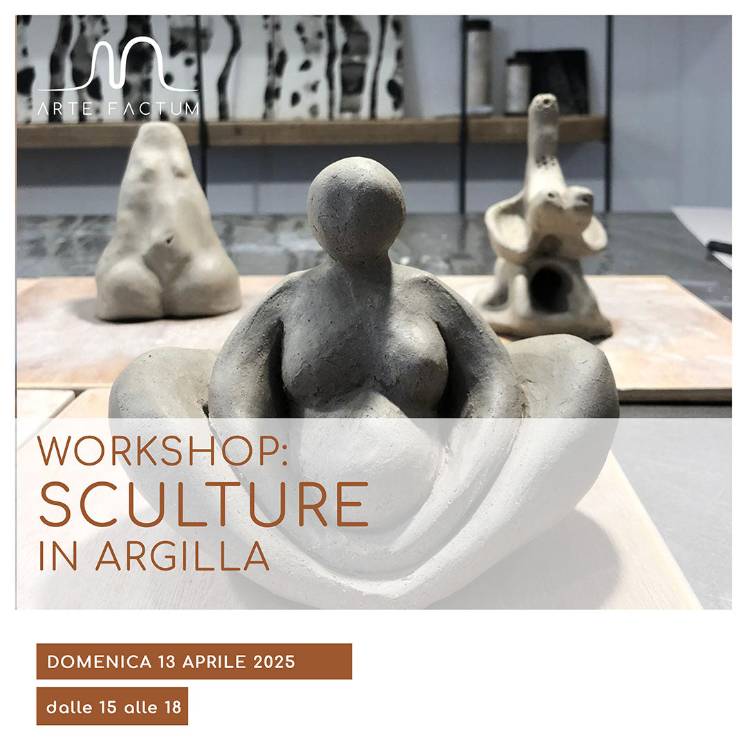 Workshop sculture in argilla