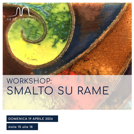Workshop smalto su rame